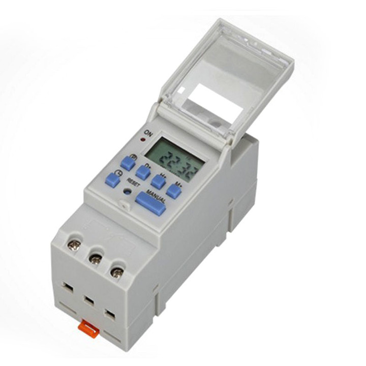 24V 12V AHC15A THC15A Din Rail Digital Timer Time Switch Relay Daily/Weekly Programmable