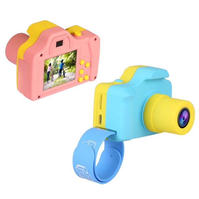 Multifunction LSR Cam Digital Camera for kids Baby Cute Cartoon Toy Camera DV