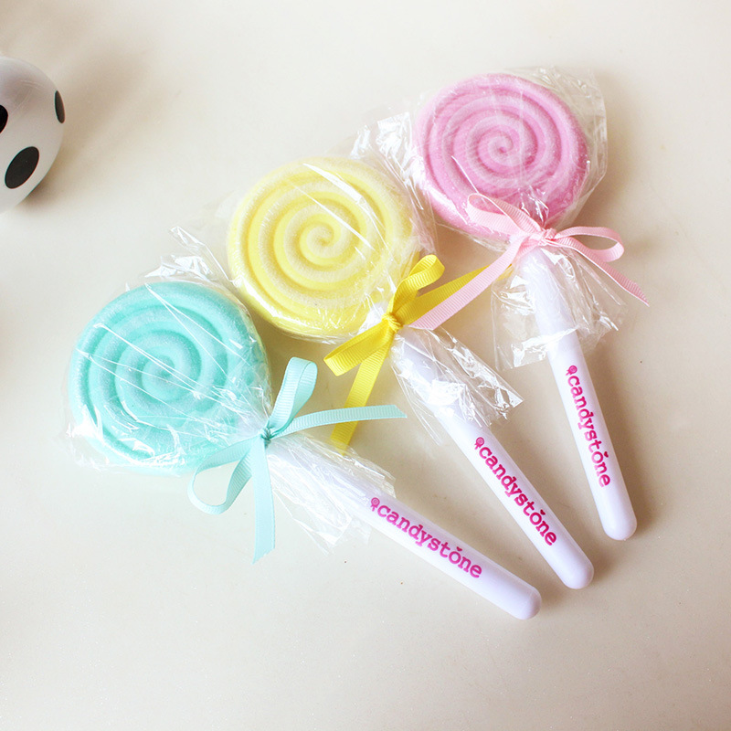 lovely Lollipop Double sided Foot stone Foot brush Skeleton board Exfoliating