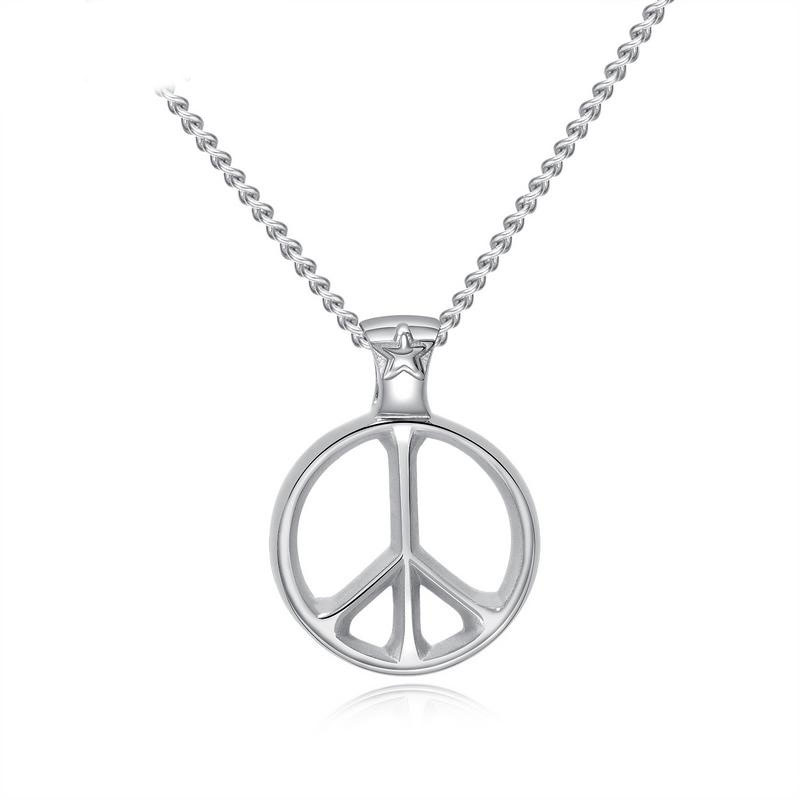 Western style street temperament personality Men necklace Titanium steel Pendant