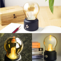 Retro Bulb light   USB Charging led Night light metal glass Ambient Light  Energy saving light bulb