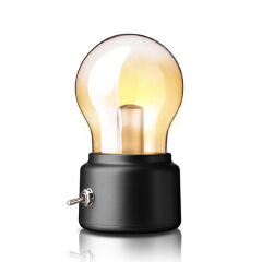 Retro Bulb light   USB Charging led Night light metal glass Ambient Light  Energy saving light bulb