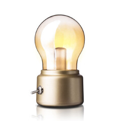 Retro Bulb light   USB Charging led Night light metal glass Ambient Light  Energy saving light bulb