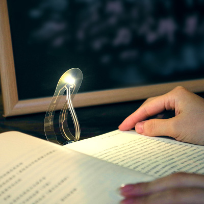 Mini Book Light Ultra Bright Bookmark Night Lamp Flexible Creative LED Book Reading Light