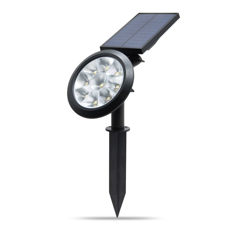 outdoor Solar energy Lawn light 9LED Ground light Christmas Colorful Decorative lights