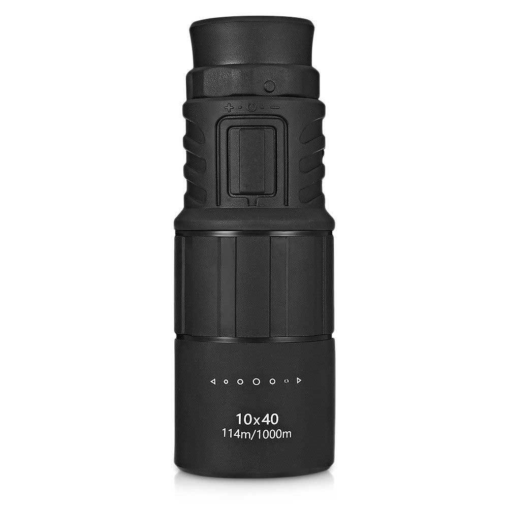 outdoor telescope Single cylinder telescope Black dolphin 10x40 High magnification HD telescope