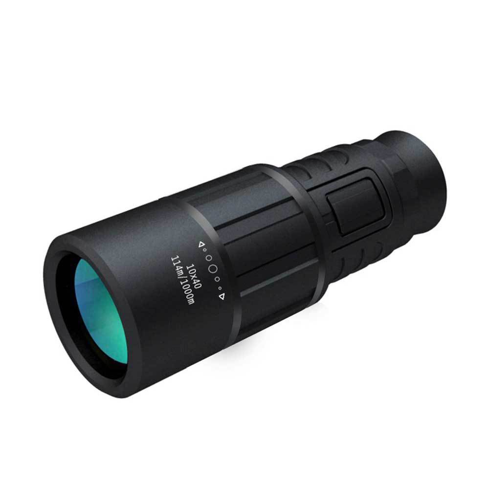 outdoor telescope Single cylinder telescope Black dolphin 10x40 High magnification HD telescope