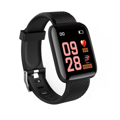 Waterproof Running Pedometer Screen Smart D13 Real-time Heart Rate  Sleep Bracelet