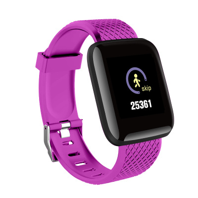 Waterproof Running Pedometer Screen Smart D13 Real-time Heart Rate  Sleep Bracelet
