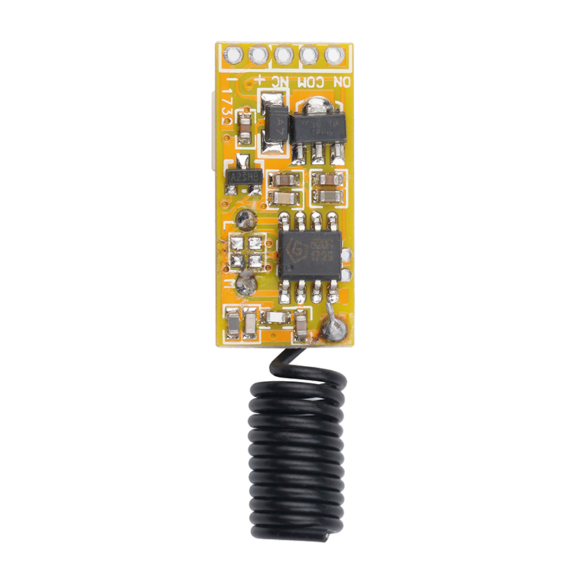 Wireless Switch Remote Control Adjustable Micro Receiver Power LED Lamp Controller Momentary Toggle