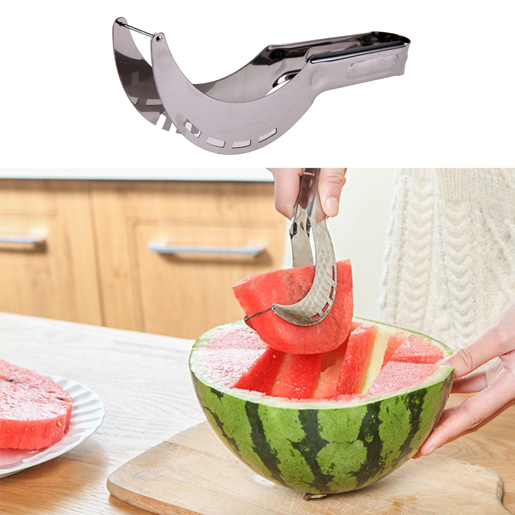 Watermelon Slicer Cutter Melon Knife Cutter Vegetable Fruit Slicer Peeler Kitchen Tool