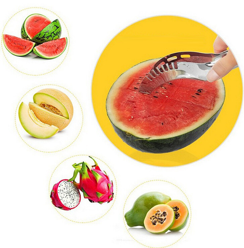 Watermelon Slicer Cutter Melon Knife Cutter Vegetable Fruit Slicer Peeler Kitchen Tool