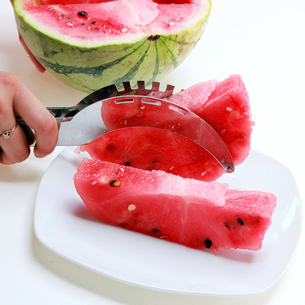 Watermelon Slicer Cutter Melon Knife Cutter Vegetable Fruit Slicer Peeler Kitchen Tool