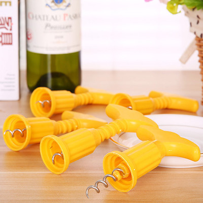Multifunction Red wine Bottle opener screwdriver wine Household Manual plastic Bottle opener