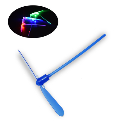 3set Flying Lights Toys LED Flash Bamboo Dragonfly Flying Rotor Led Toy Gift New Educational Toys