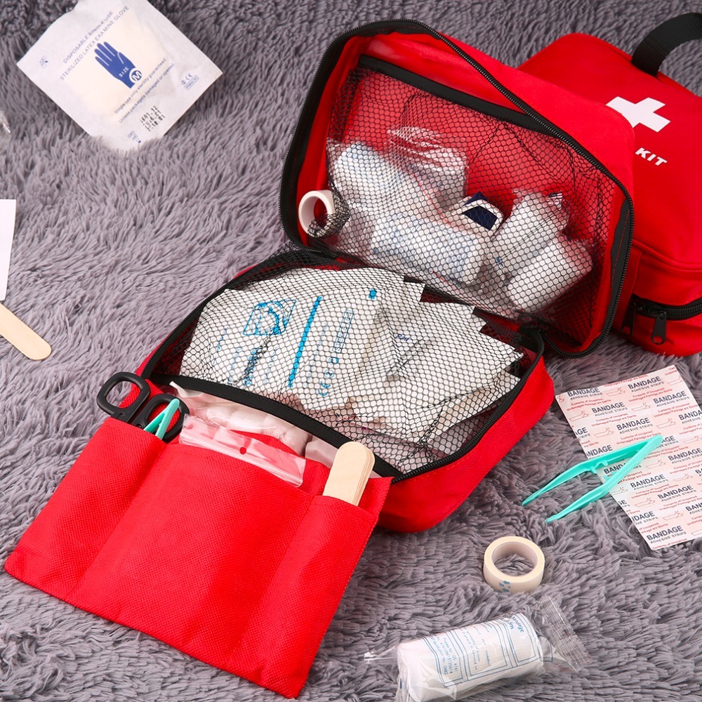 First Aid Kit Big Car First Aid kit Large  Emergency kit bag Travel camping survival medical kits