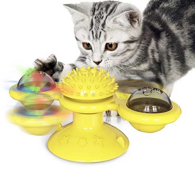 Pet Toy Scratching Tickle Cats Hair Brush Cat Toys Interactive Puzzle Smart Pet Toys