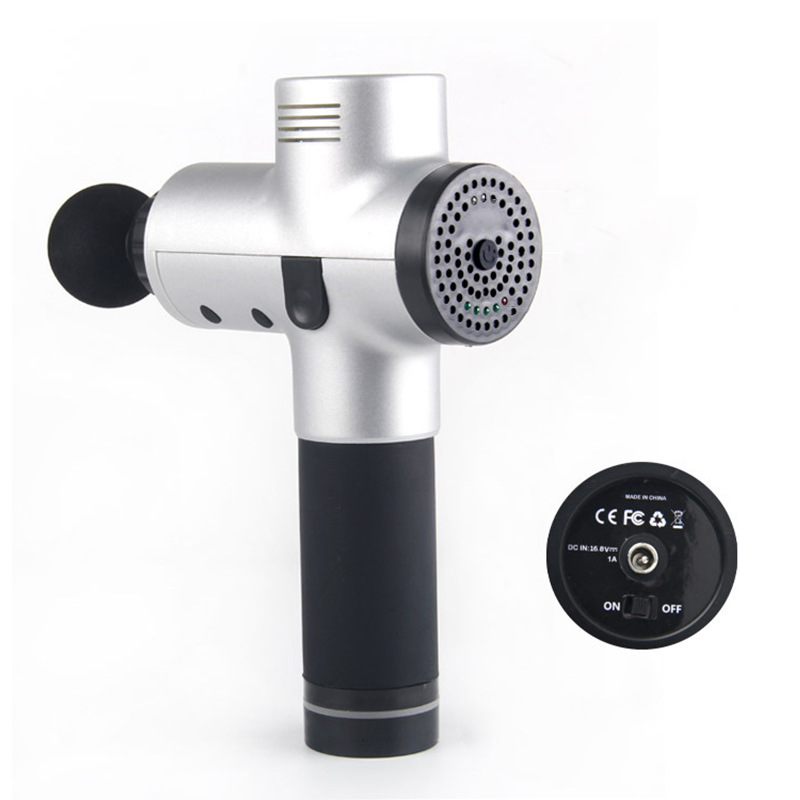 Electric fascia gun Massage gun Fitness home muscle Relaxer massager Impact gun Exercise recovery
