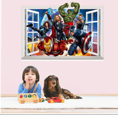 The Avengers Decorative paintings PVC mural water proof removable Wall Stickers