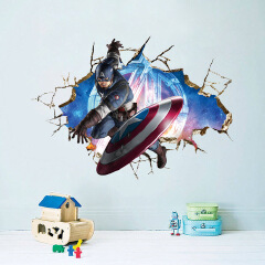 The Avengers Decorative paintings PVC mural water proof removable Wall Stickers