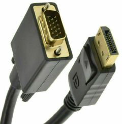DisplayPort DP to VGA Cable Converter Adapter 4K UHD1080P HD