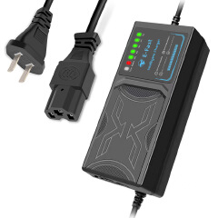48V 20AH Electric vehicles Charger 7 lights display Power display Reverse protection Temperature protection Full shutdown