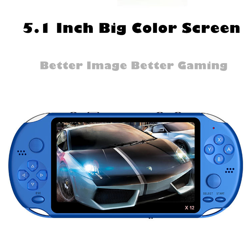 Newest 5.1 inch Game Console Dual Joystick 8GB  support TV Out video game machine