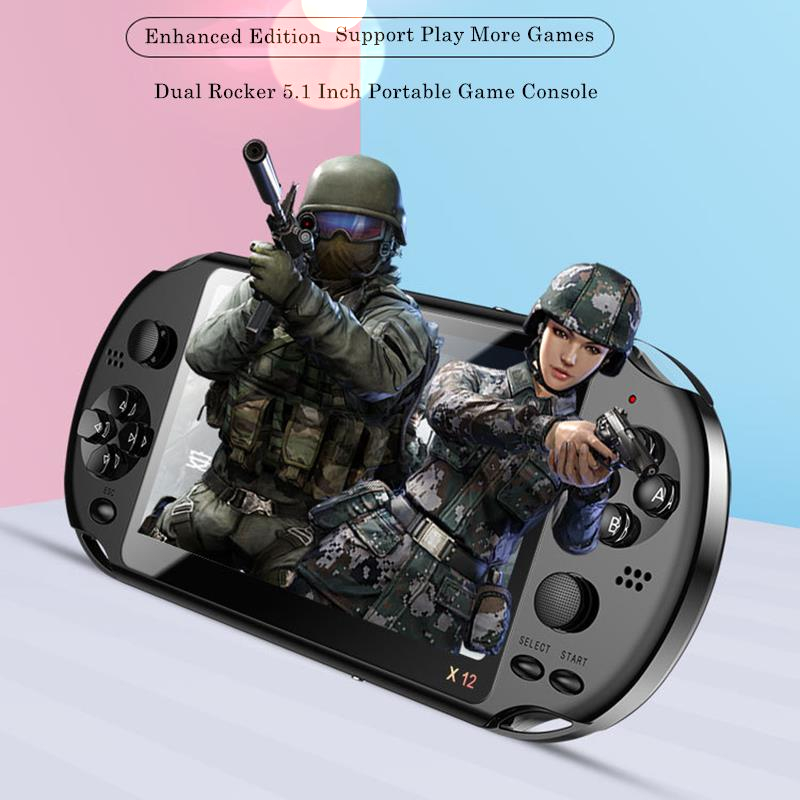 Newest 5.1 inch Game Console Dual Joystick 8GB  support TV Out video game machine