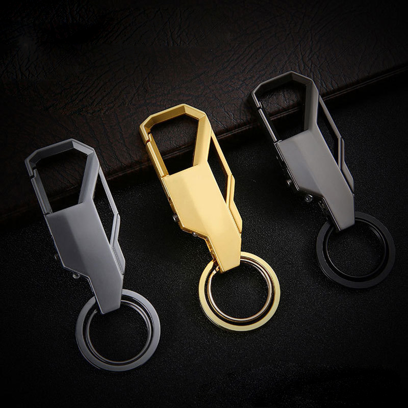 New Fashion Keychain LED Lights Lamp Beer Opener Bottle Cool Key Chain Multi-function Key Ring