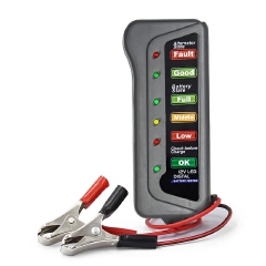 Mini 12V Car Battery Tester Digital 6 LED Lights Display Car Diagnostic Tool Auto Battery Tester