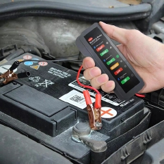 Mini 12V Car Battery Tester Digital 6 LED Lights Display Car Diagnostic Tool Auto Battery Tester