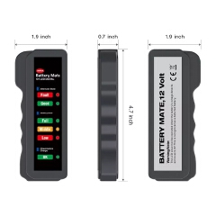 Mini 12V Car Battery Tester Digital 6 LED Lights Display Car Diagnostic Tool Auto Battery Tester