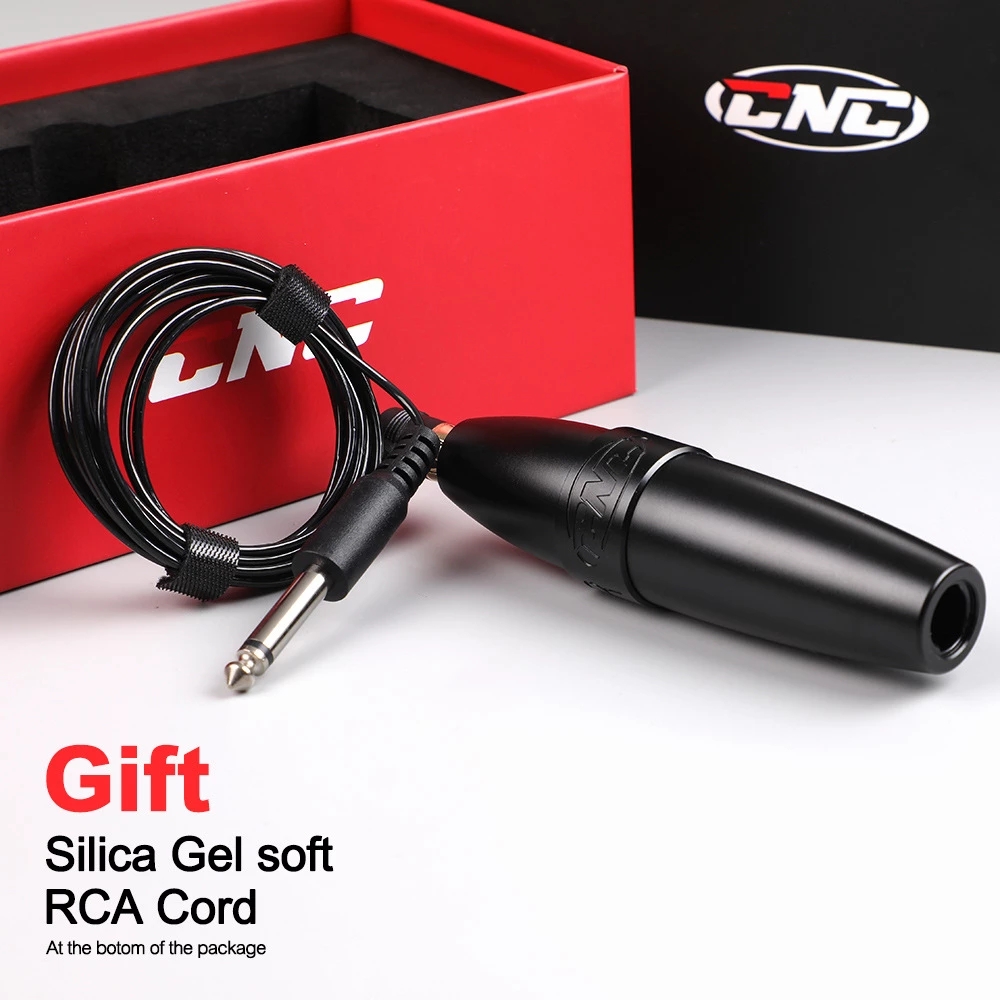 CNC High Quality Japanese Coreless Motor PR-M-P4 Professional Tattoo Machine Pen RCA Interface