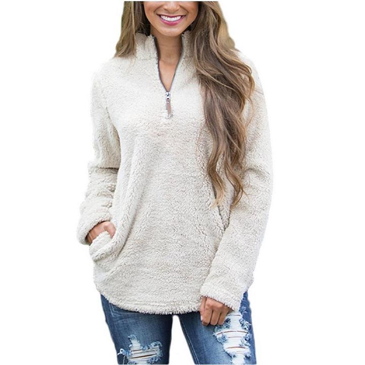 new lady autumn spring pure color blouse tops women casual leisure blouse tops