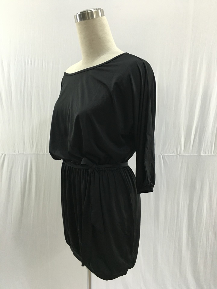 women casual mini dress sashes one-shoulder half sleeve dress spring evening party dress plus size