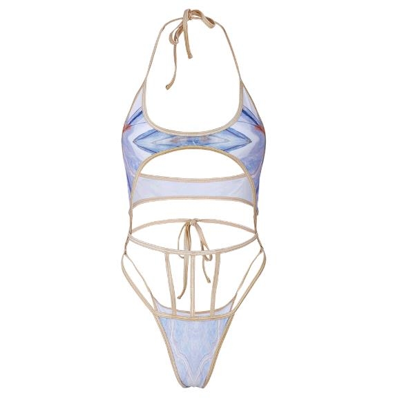 women sexy bandage beach suit swimsuit girl holiday seaside leisure swimsuit