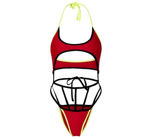 women sexy bandage beach suit swimsuit girl holiday seaside leisure swimsuit