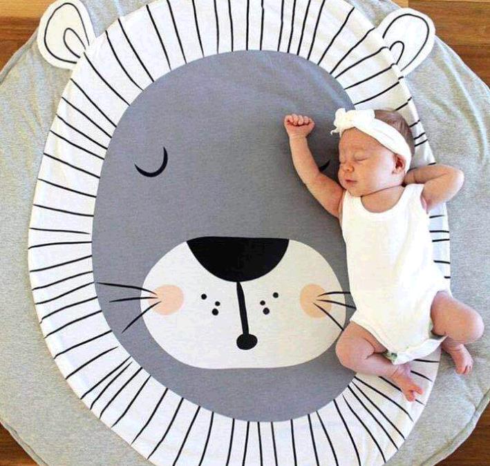 1pcs Rabbit  Fox Lion Koala Elk Panda Pleasant Swan Unicorn10 kinds Animal Carpets for kids