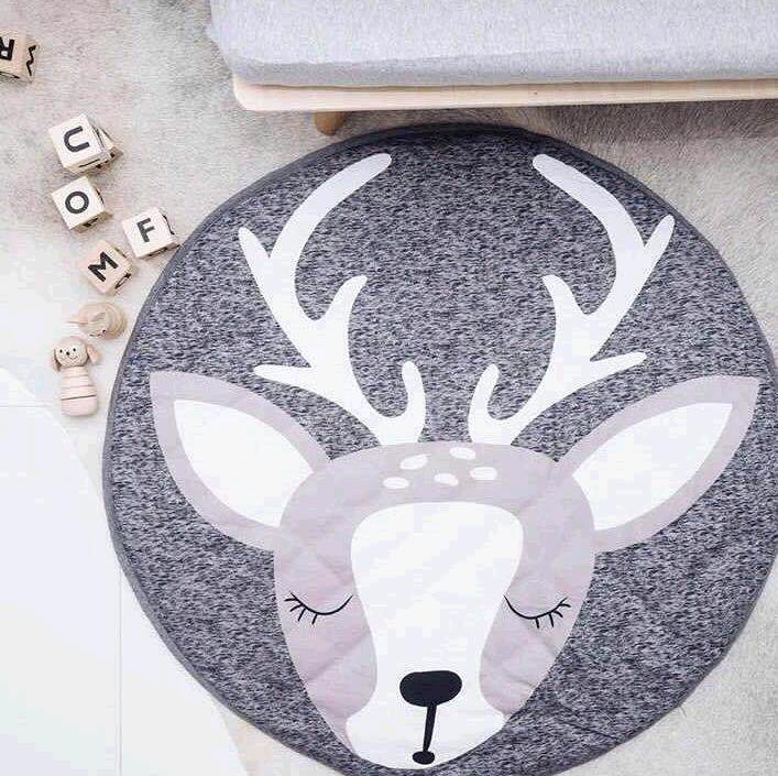 1pcs Rabbit  Fox Lion Koala Elk Panda Pleasant Swan Unicorn10 kinds Animal Carpets for kids