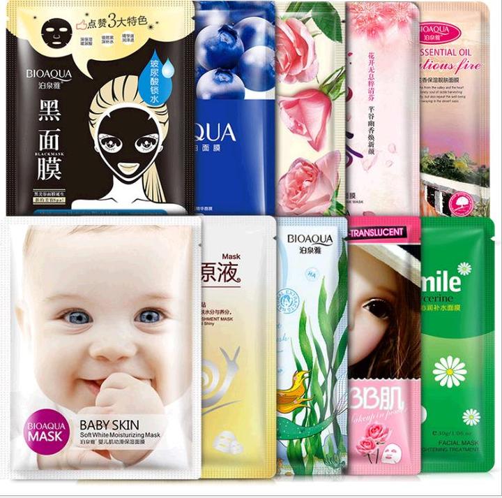 facial mask combination set whitening moisturizing moisturizing oil control skin care 10pcs/set