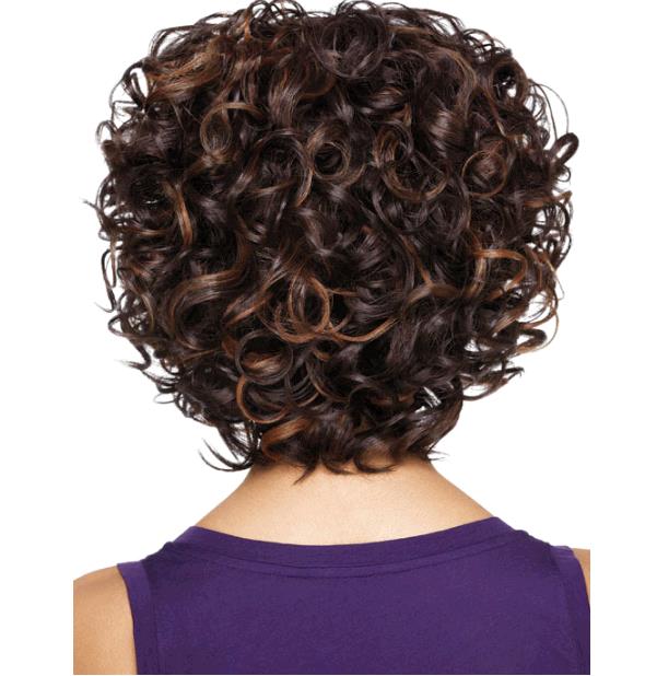 Ladies Fashionable Short Curly Wig Headset Women Wigs