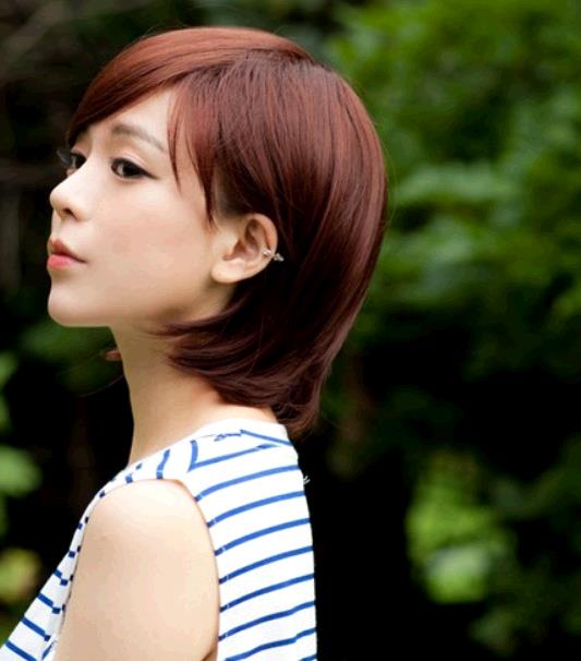 Woman Fresh Bobobo Headset Hair Wig Short Straight Wigs