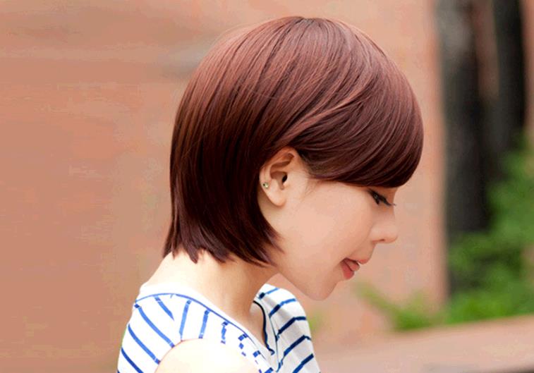 Woman Fresh Bobobo Headset Hair Wig Short Straight Wigs