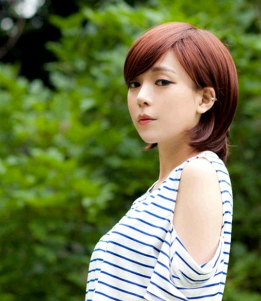 Woman Fresh Bobobo Headset Hair Wig Short Straight Wigs
