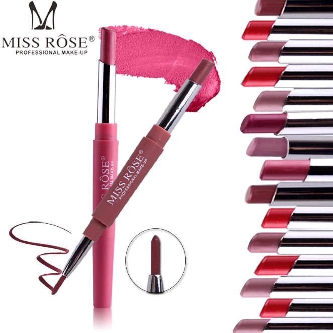 Multifunctional lipstick pen women fashion a red pencil make up lip pencil.