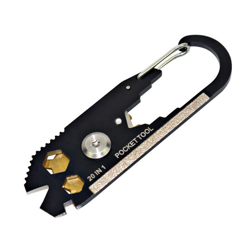 multifunctional tool EDC Outdoor Walkman Tool Key Clock 20-IN-1 MIRACLE TOOL