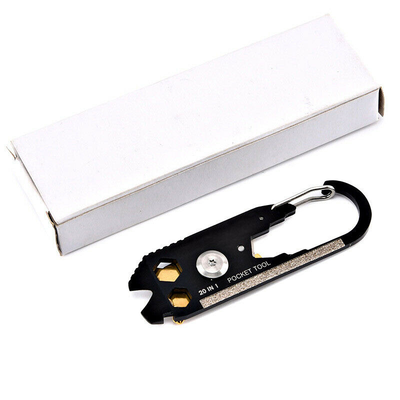 multifunctional tool EDC Outdoor Walkman Tool Key Clock 20-IN-1 MIRACLE TOOL