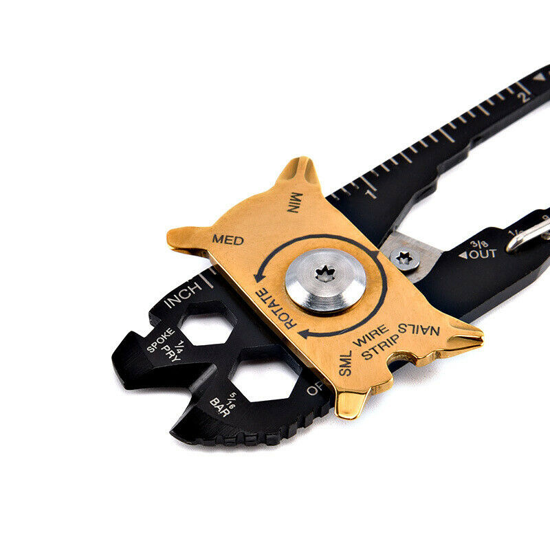 multifunctional tool EDC Outdoor Walkman Tool Key Clock 20-IN-1 MIRACLE TOOL