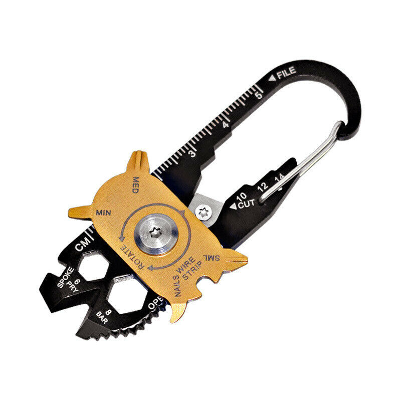 multifunctional tool EDC Outdoor Walkman Tool Key Clock 20-IN-1 MIRACLE TOOL