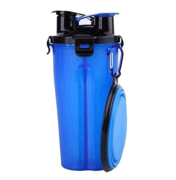 Dual-use pet water food cup water cup 2 in 1 PORTABLE PET FEEDER